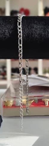 Silver anklets